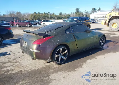 2006 Nissan 350Z Enthusiast из США, поврежденный, VIN JN1AZ34D16M331893